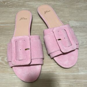 J. crew suede sandals Sz 7.5